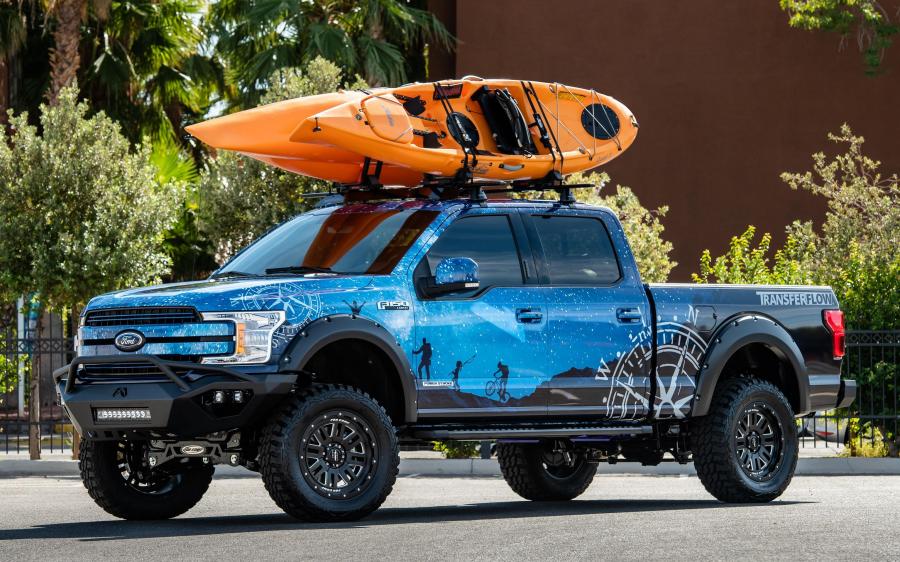 Ford F-150 Lariat Sport 4x4 SuperCrew by Transfer Flow '2018